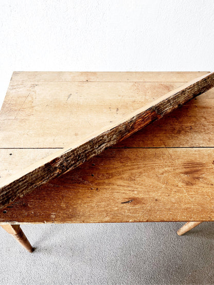 Long Handmade Live Edge Shelf
