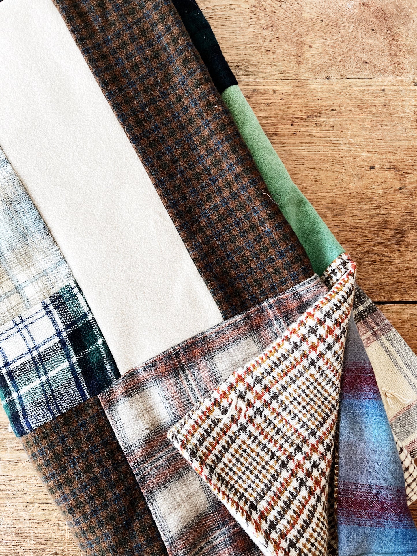 Vintage Patchwork Throw