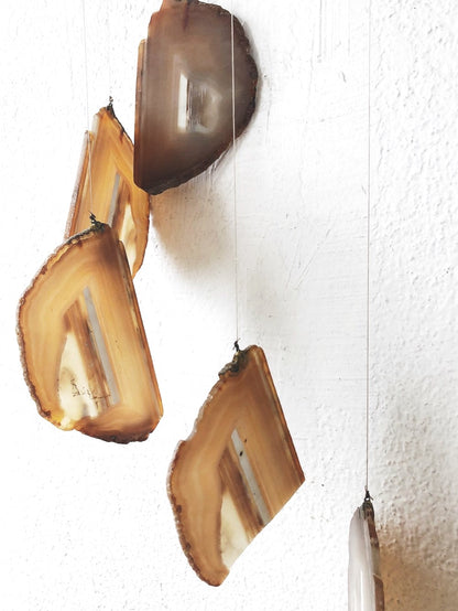 Handmade Agate Wind Chime