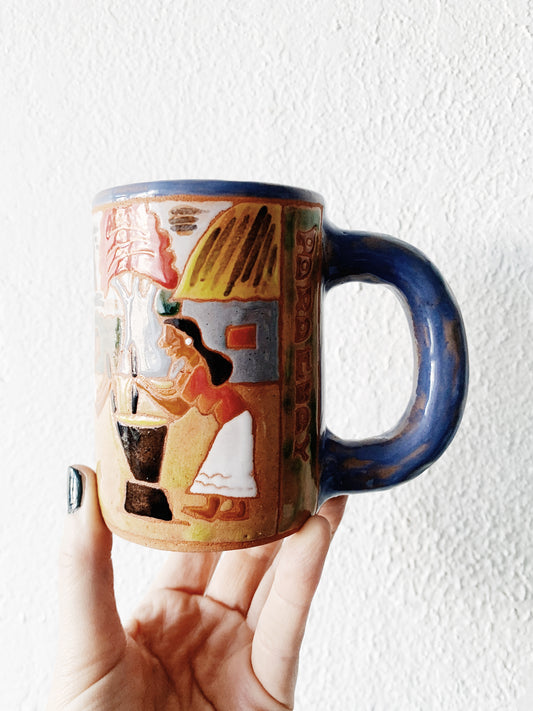 Colorful Pictorial Mug Paraguay