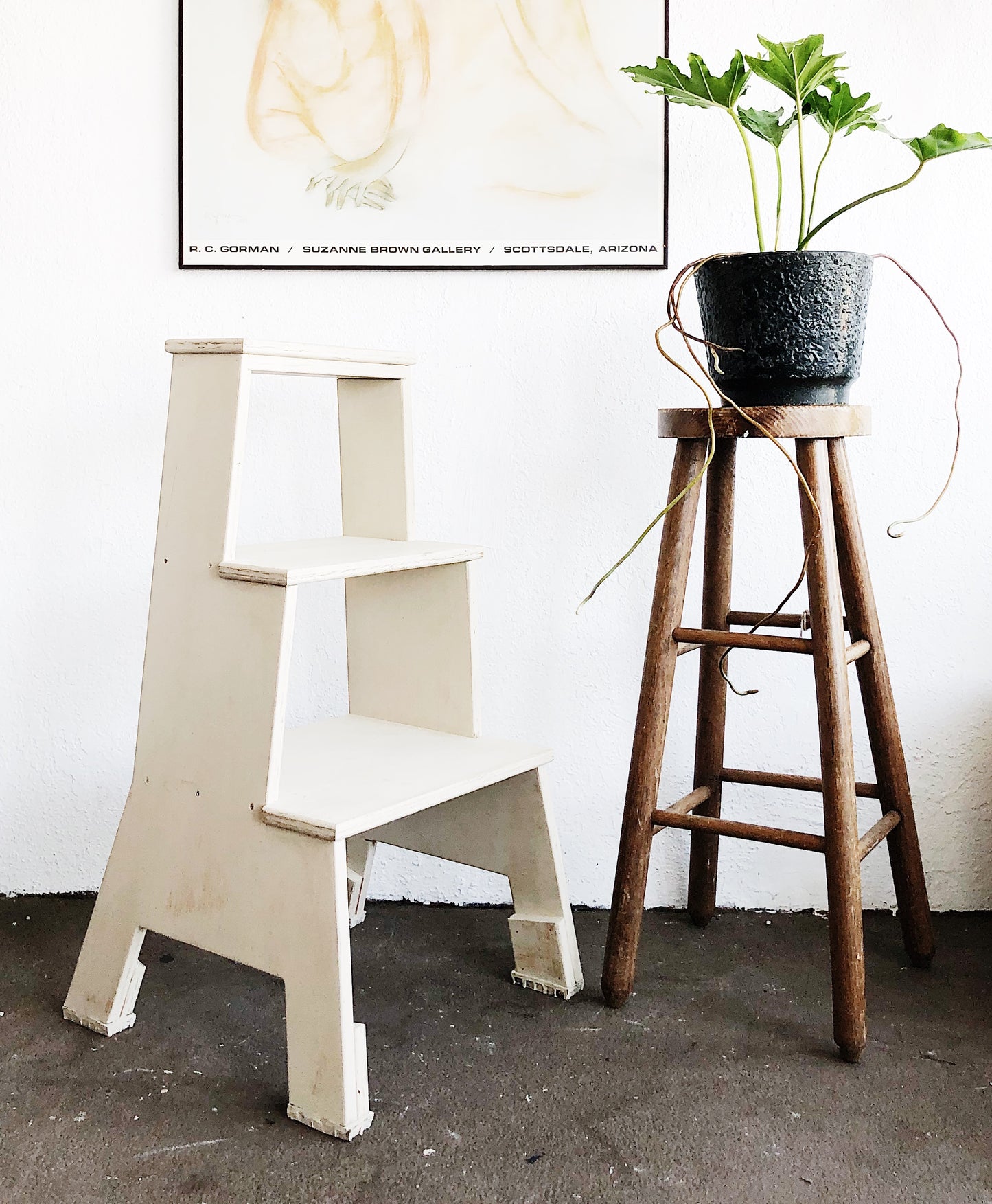 Vintage Farmhouse Stool