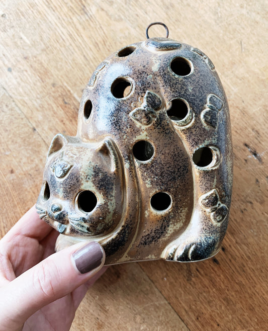 Vintage Ceramic Luminary Japan