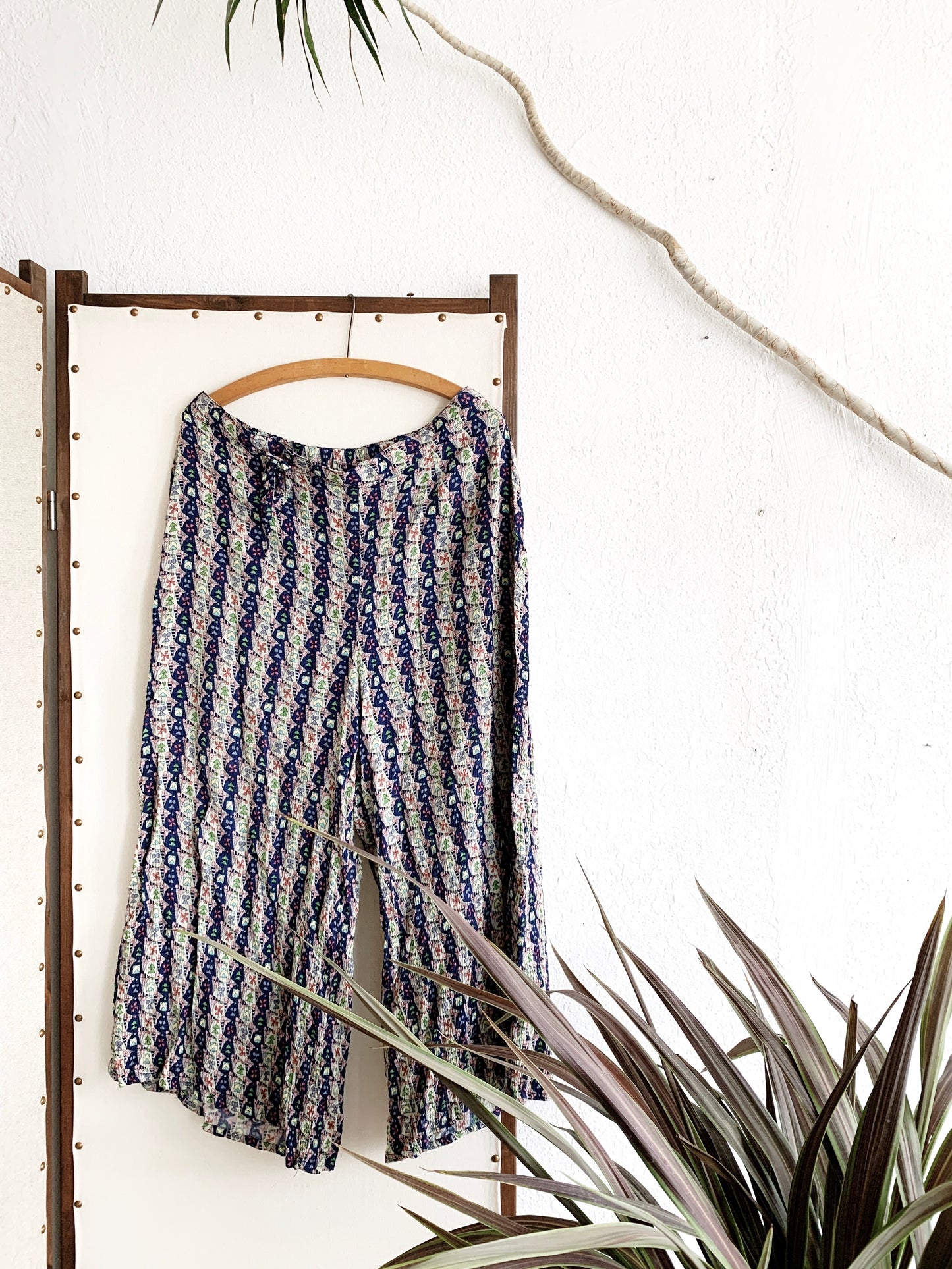 FLAX Rayon Palazzo Pants