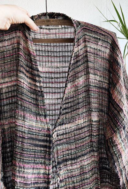 Yasuko Kurisaka Handmade Woven Jacket