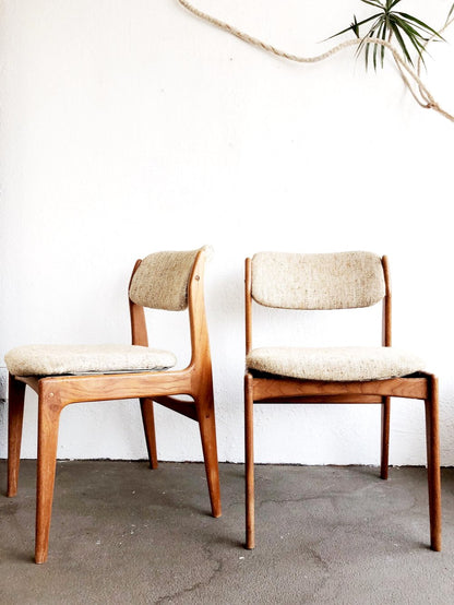 Vintage Danish Modern Benny Linden Teak Chair