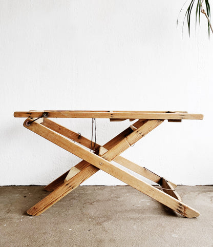 Vintage Industrial Convertible Ladder