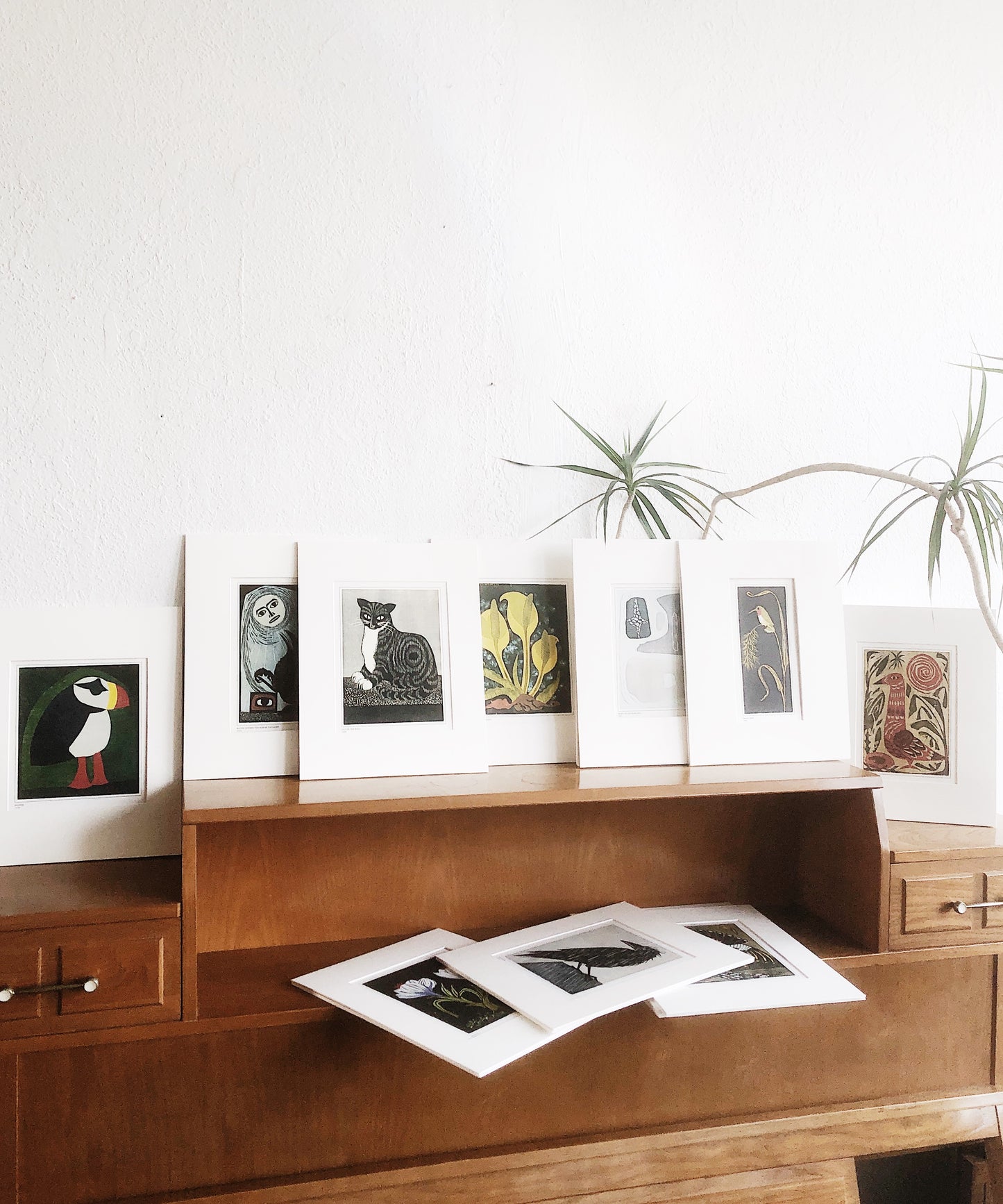 Vintage Dale Ormond Block Print