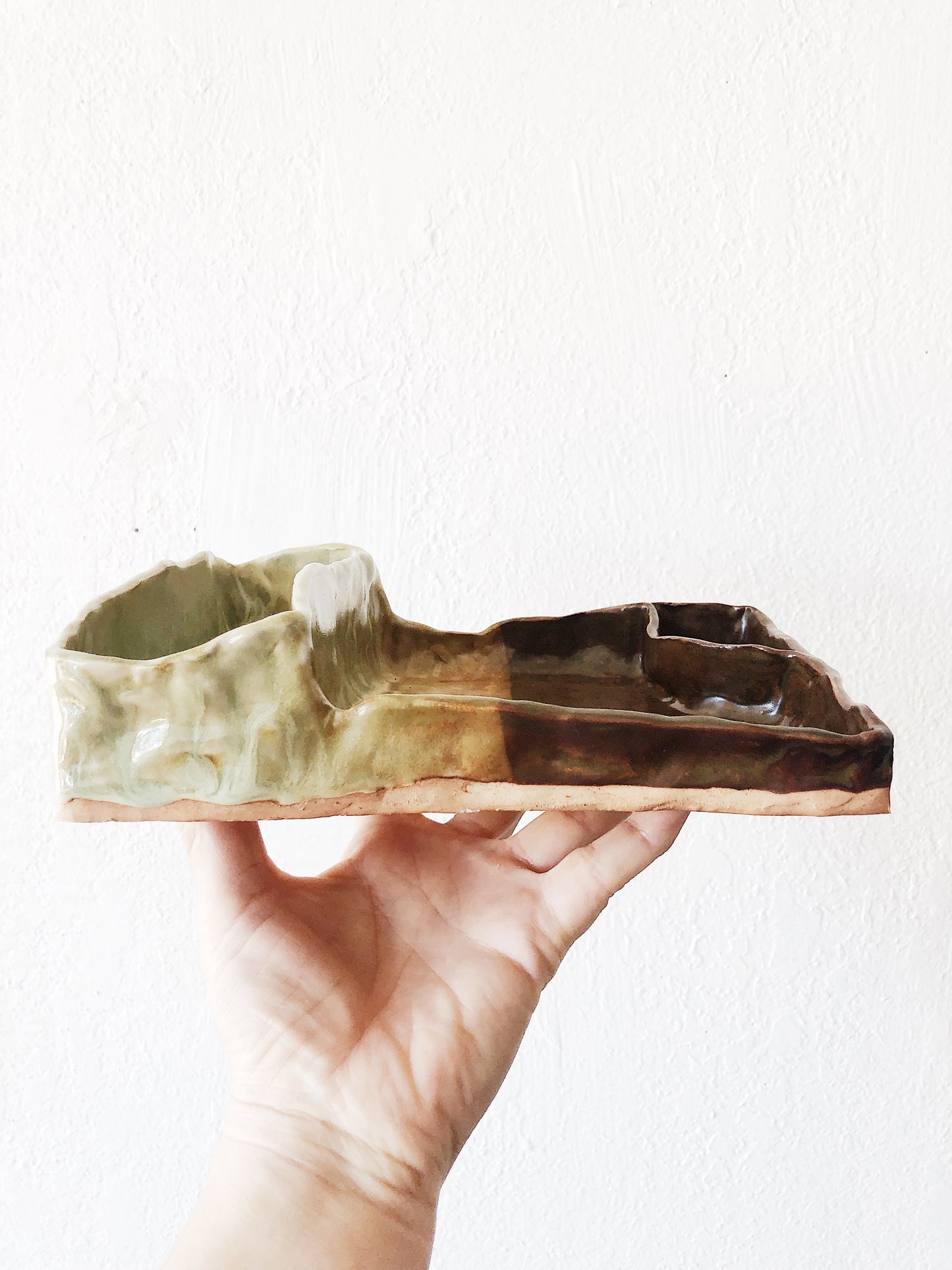 Handmade Ceramic Organizer Tray