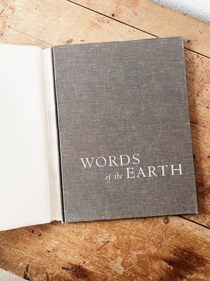 Vintage Words of the Earth Book