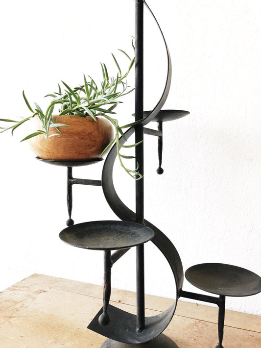 Mid Century Iron Stand