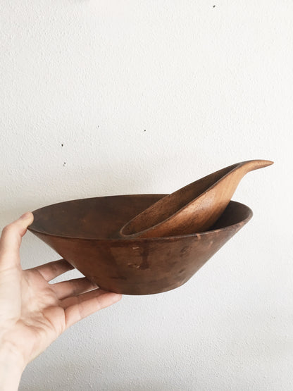 Beautiful Vintage Wood Dishes