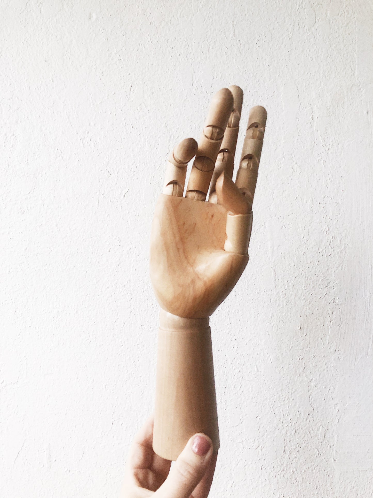 Vintage Wooden Hand Model