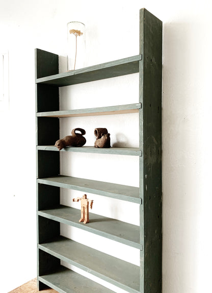 Vintage Handmade Skinny Wood Shelf