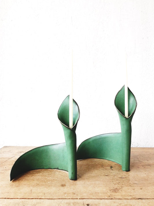 Vintage Japanese Candleholders