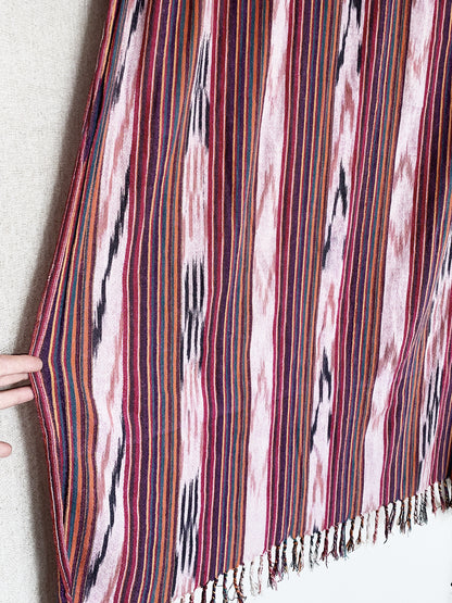 Vintage Cotton Ikat Textile