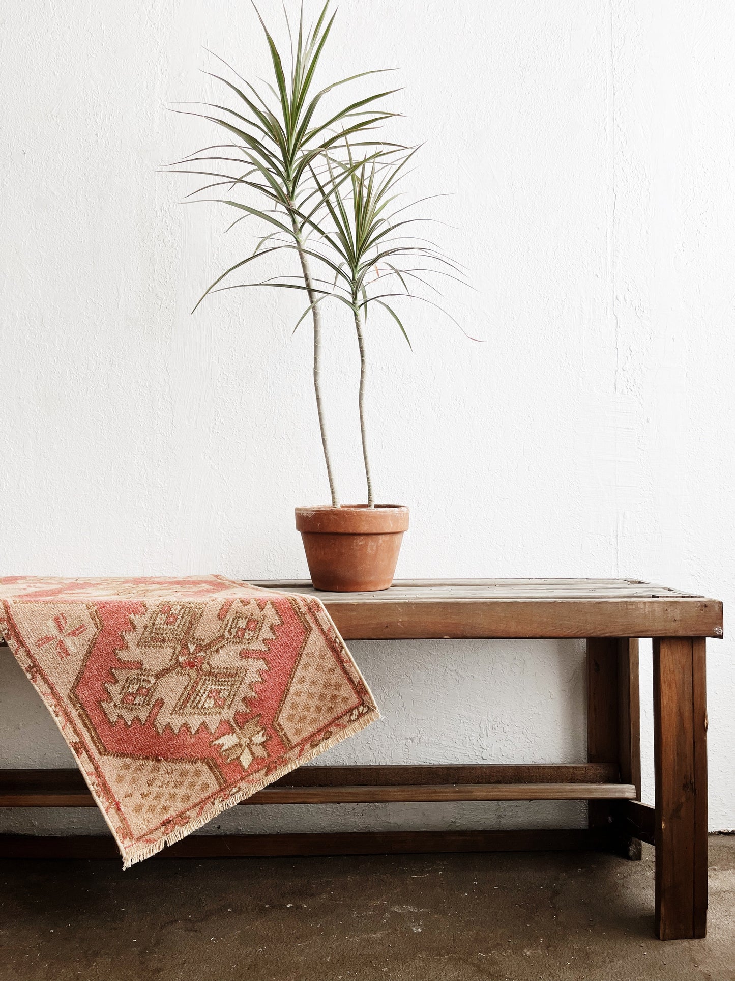 Vintage Turkish Mini Rug