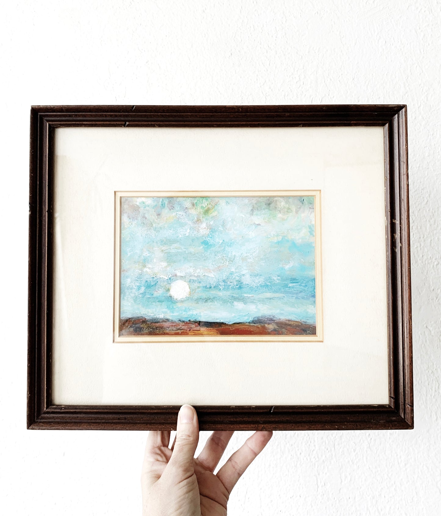 Vintage Moon Painting