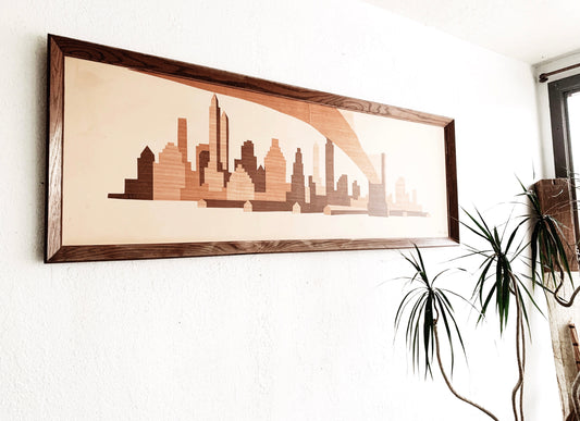 Mid Century Chicago Cityscape