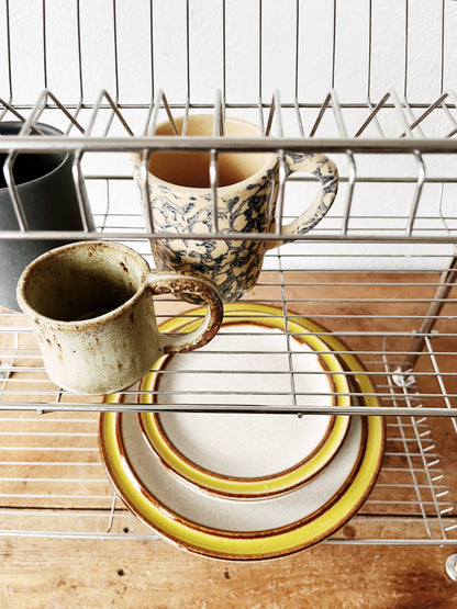 Vintage Industrial Kitchen Dish Rack