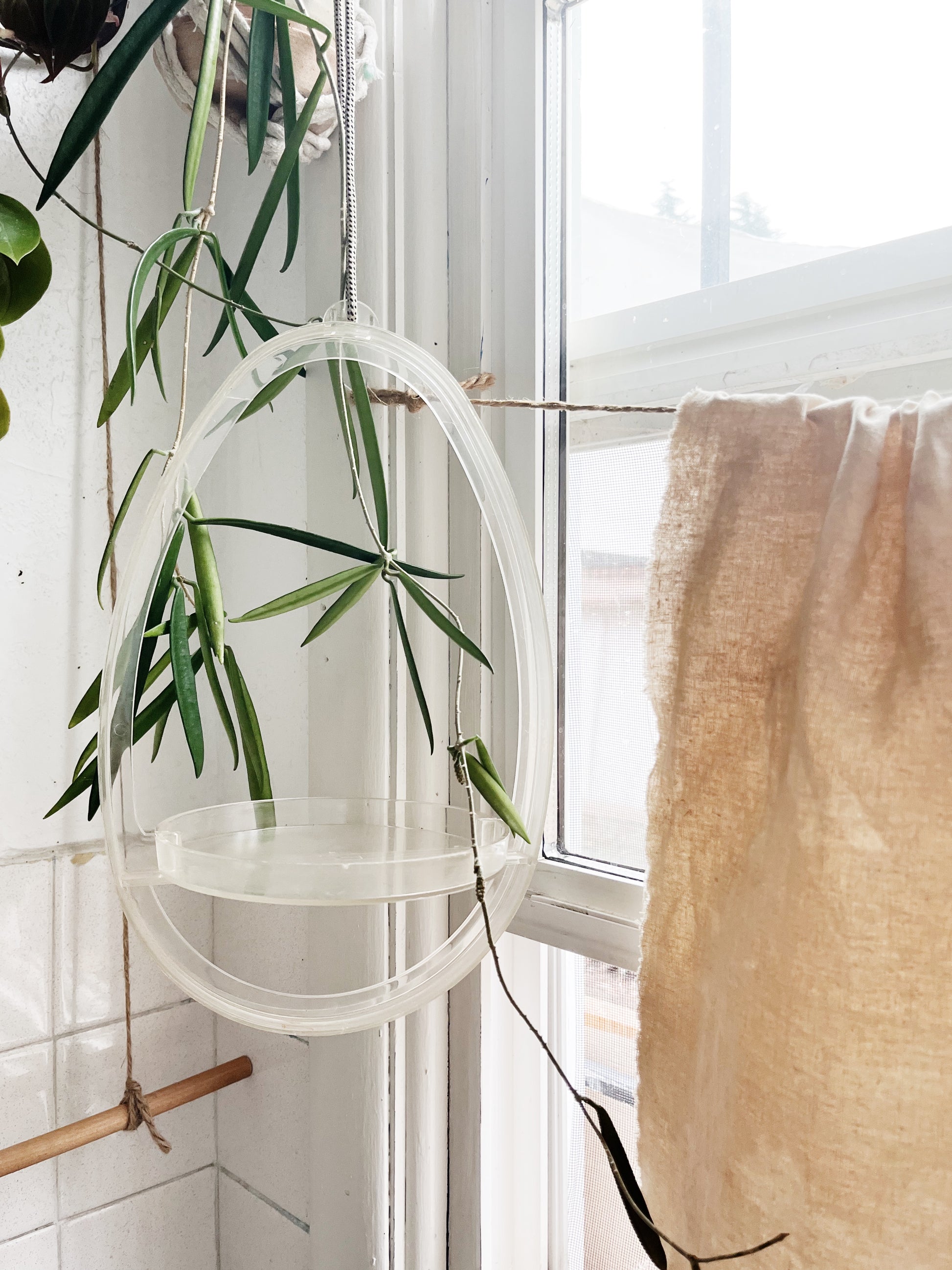 teardrop plant hanger Vintage Teardrop Plant Hanger