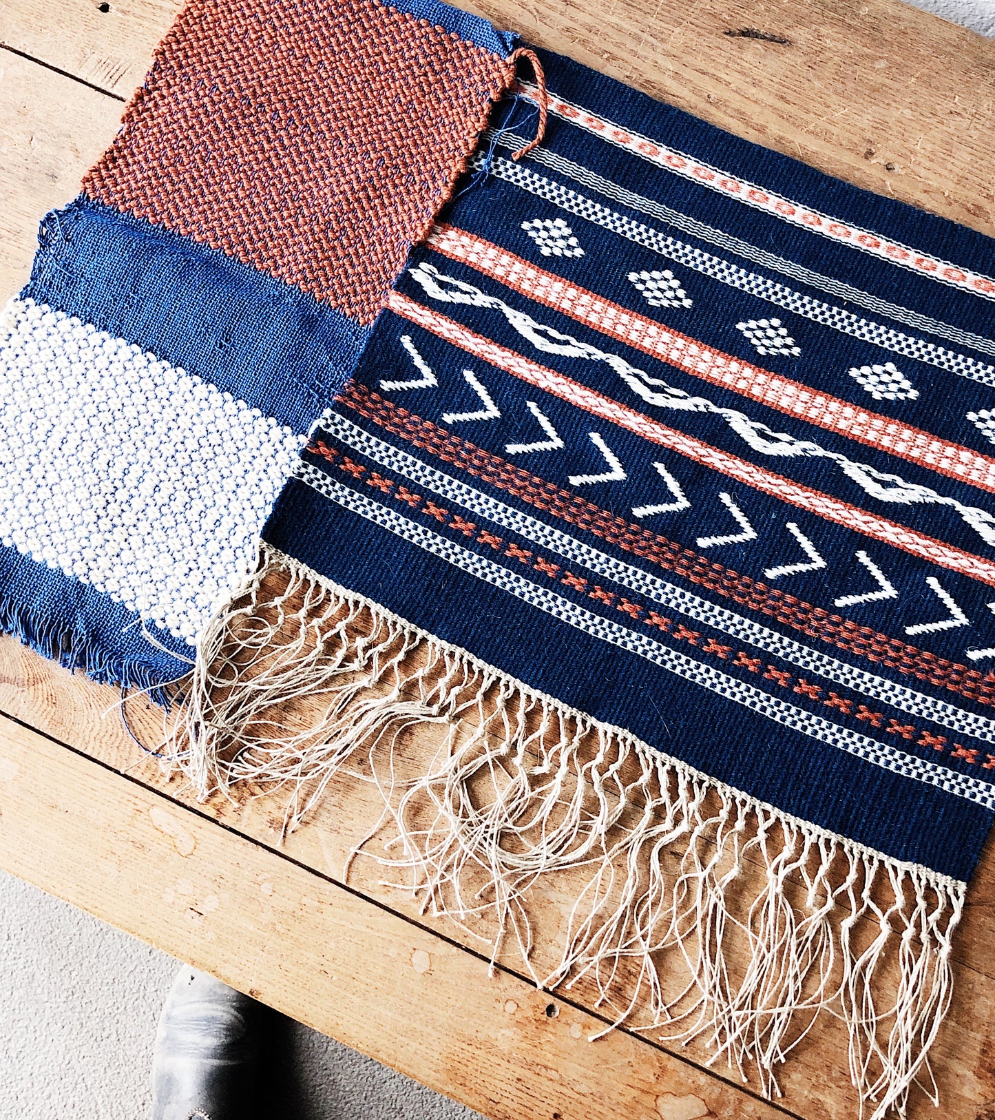 Handmade Patchwork Weaving