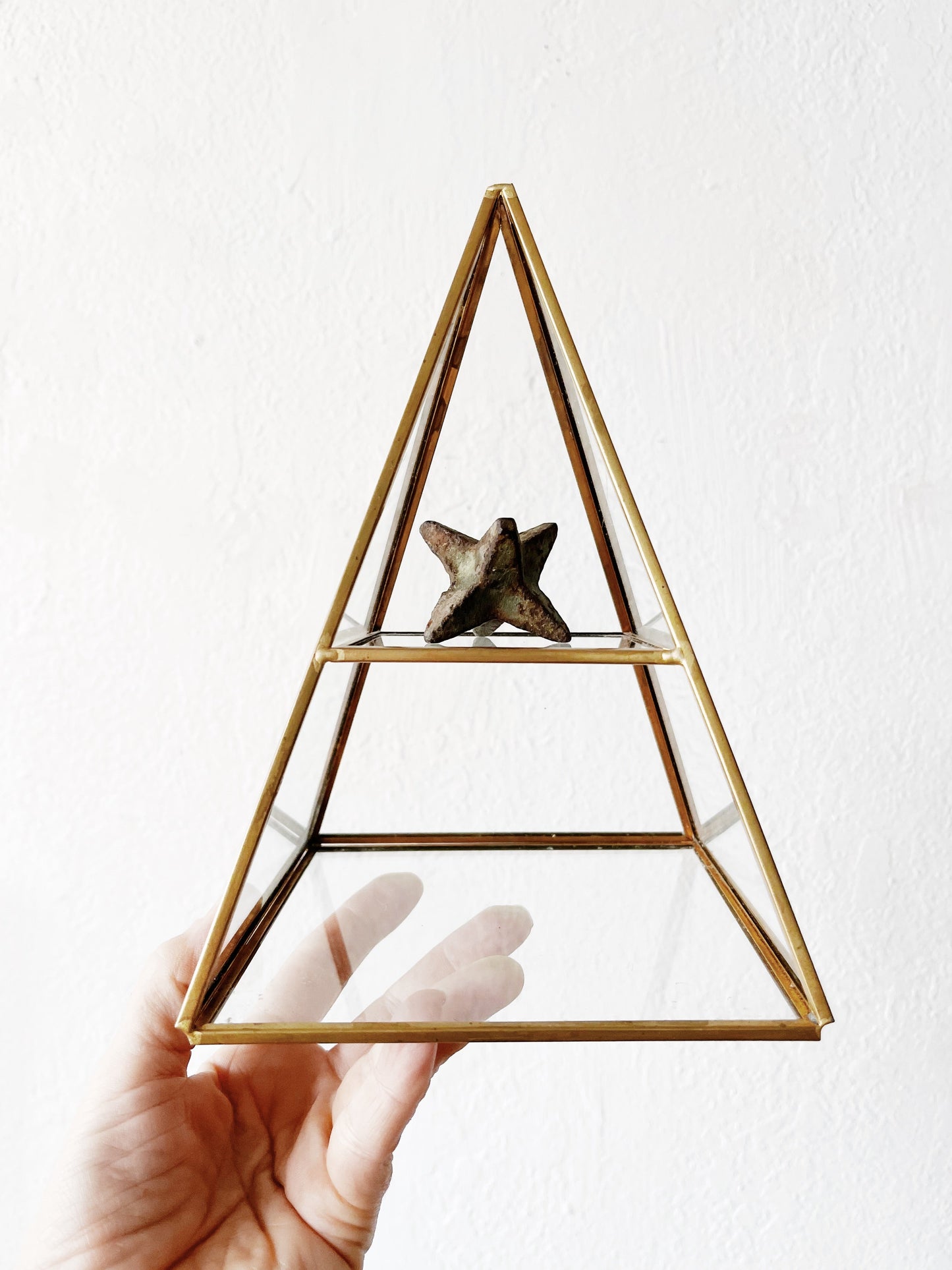 Pyramid Display Case