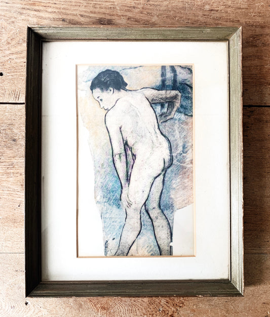 Antique Framed Gaugin Lithograph
