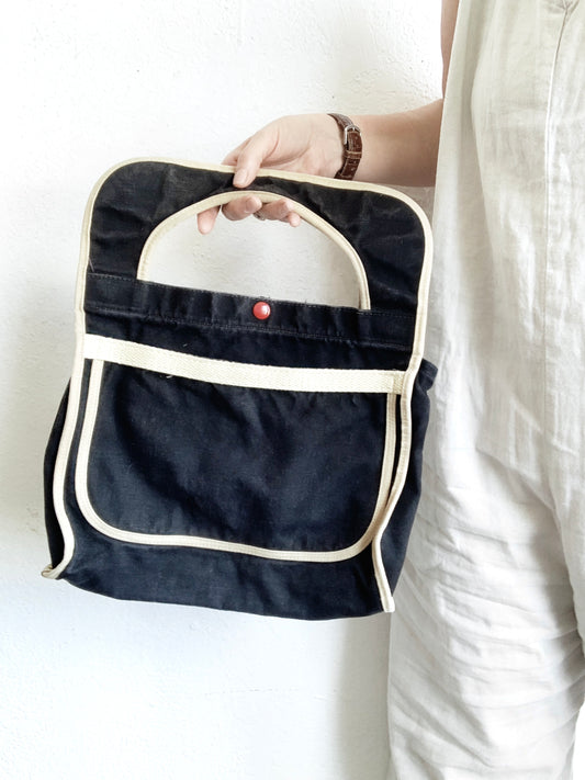 Vintage Cotton Canvas Tote