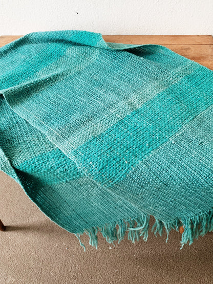 Vintage Handwoven Wool BlendTextile