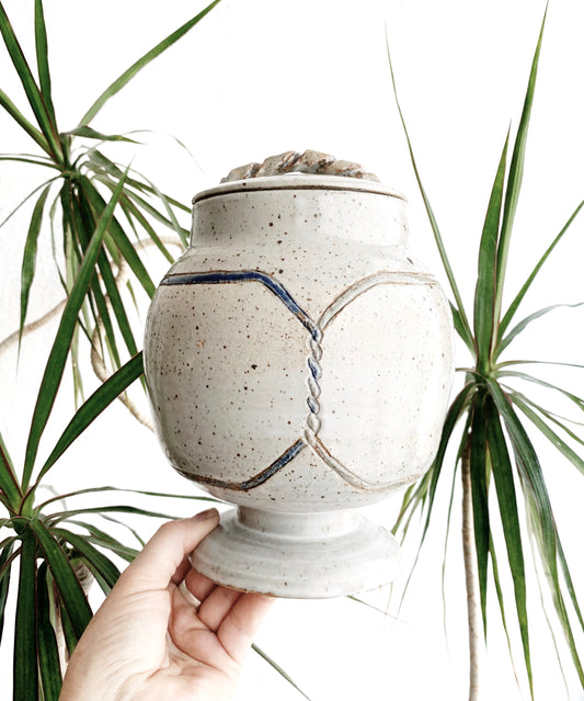 Handmade Studio Pottery Canister