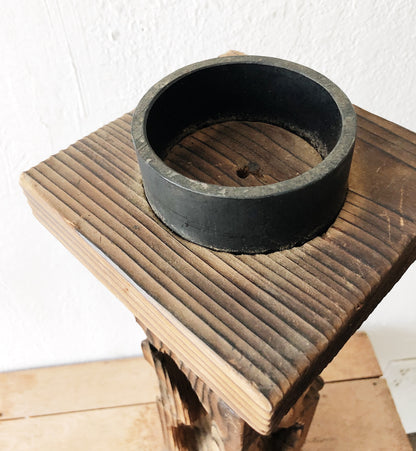 Brutalist Candle Stand