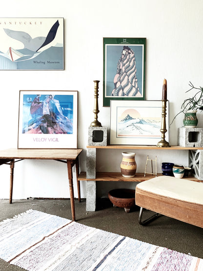 Vintage Signed Amado Maurilio Pena Gallery Poster