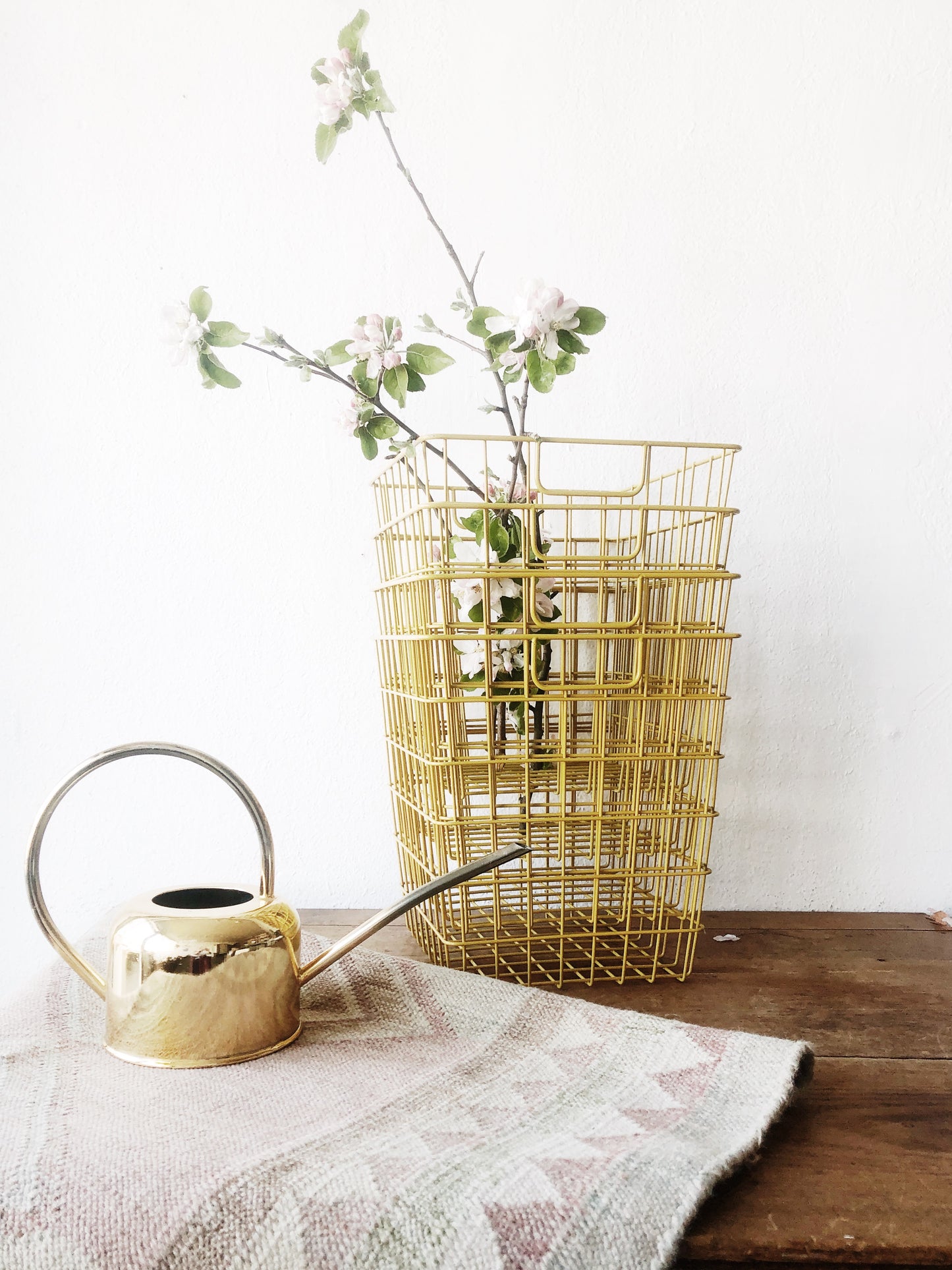 Vintage Locker Basket