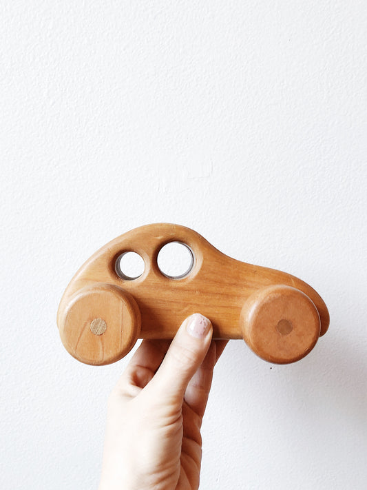 Vintage Wooden Car