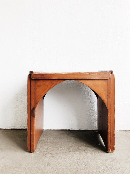 Handmade Arched Stool or Table