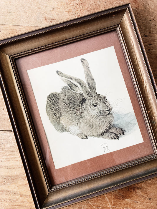 Antique Framed Book Plate