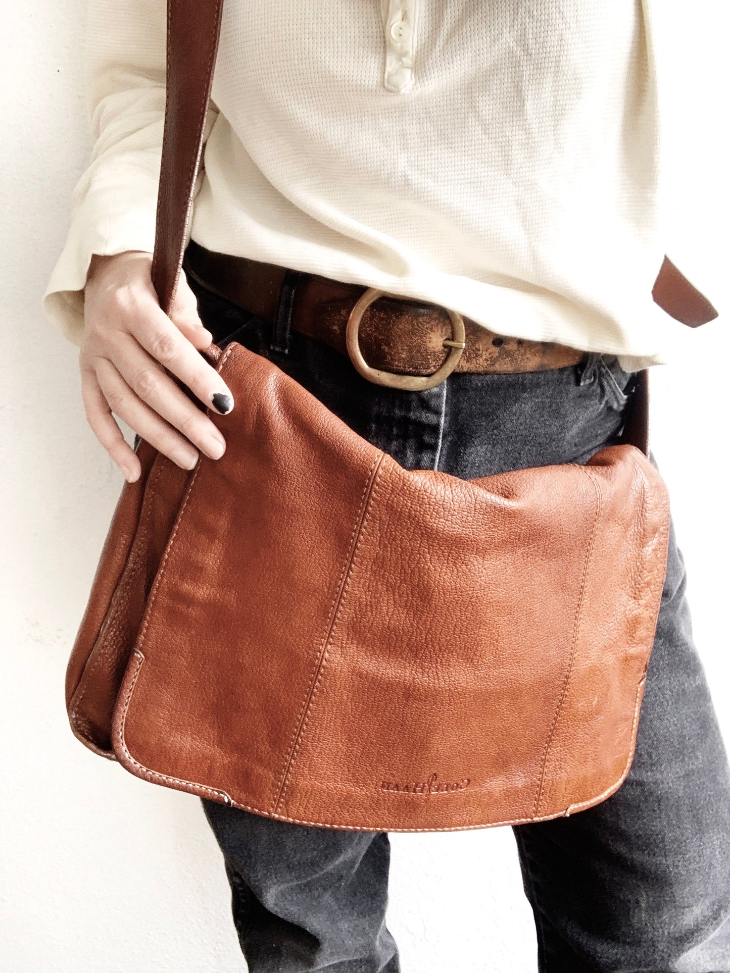 Vintage Cole Haan Leather Satchel