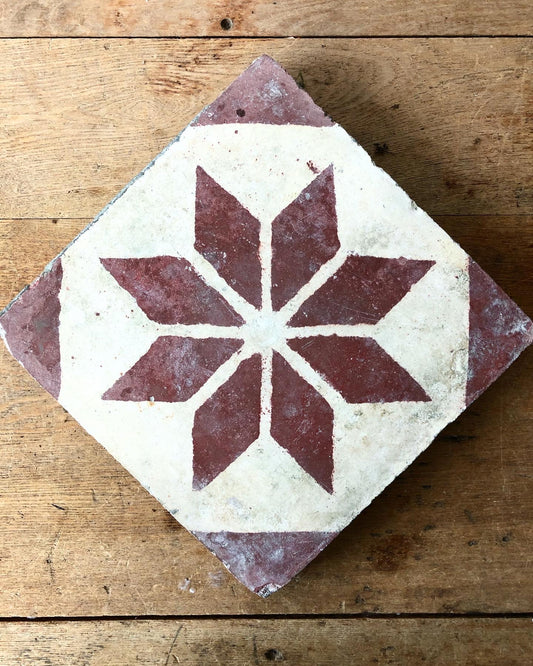 RESERVED SUSAN Vintage Chech Tiles