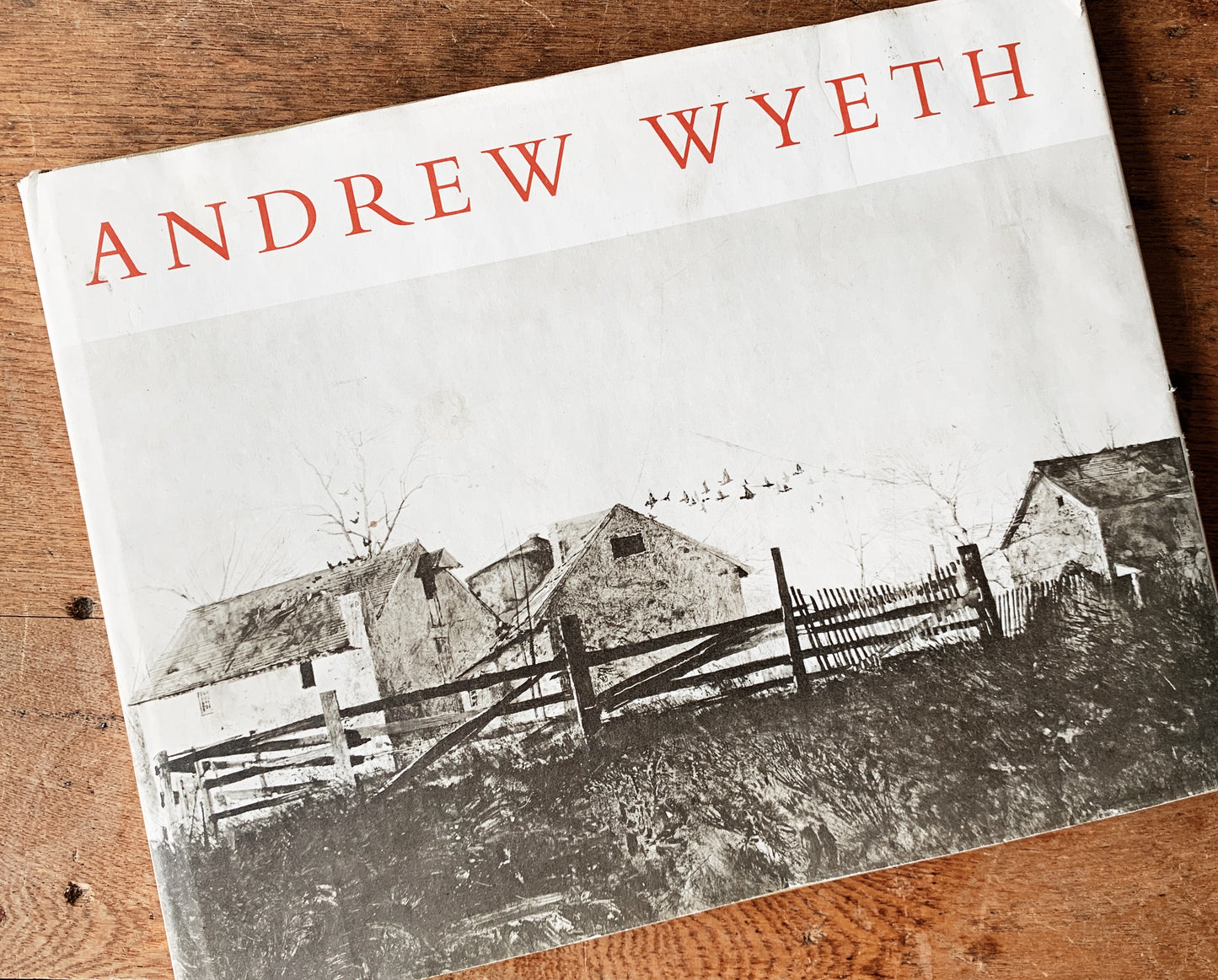 Vintage 1963 Andrew Wyeth Hardcover Art Book