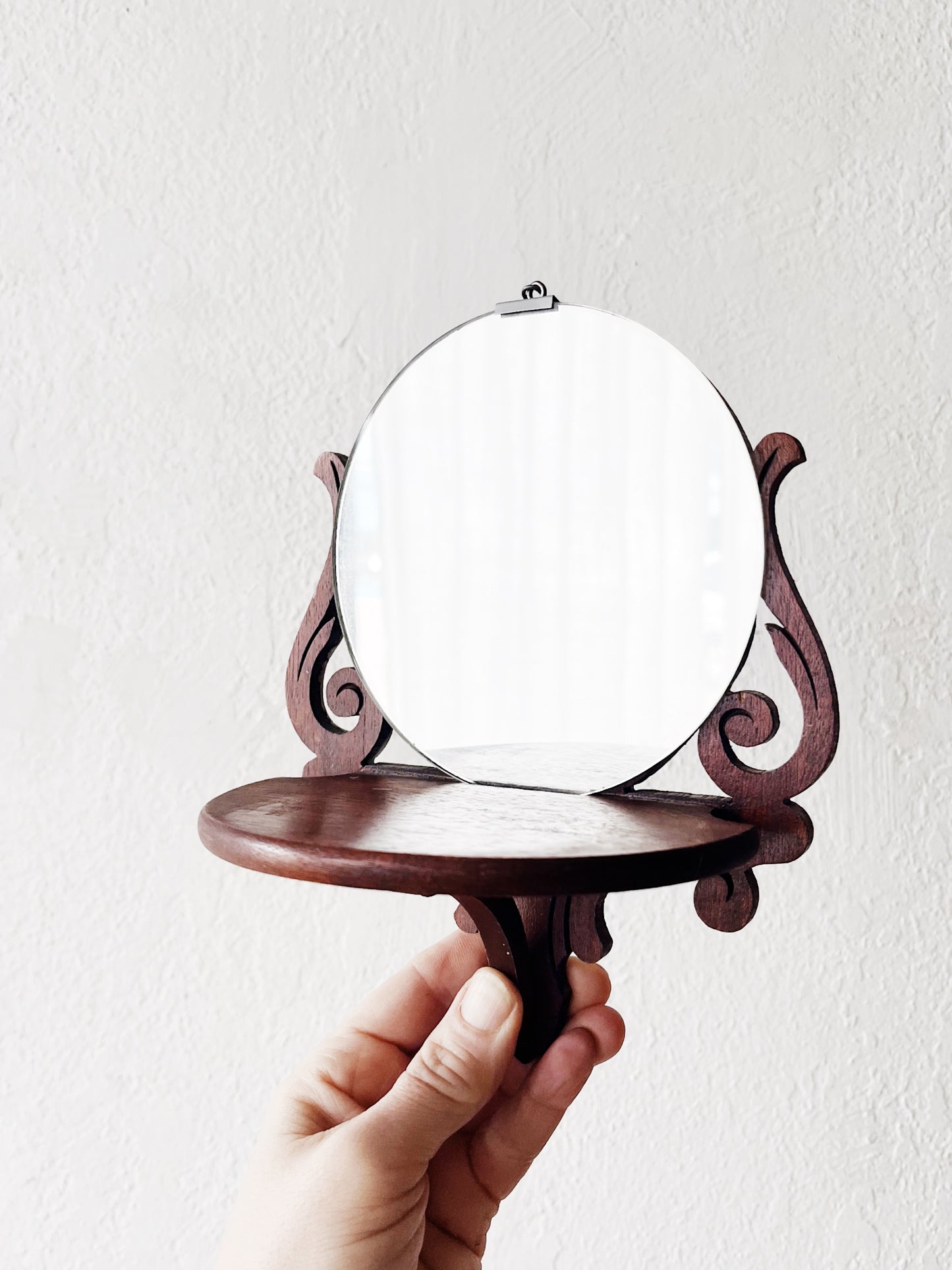 Victorian Mirrored Shelf