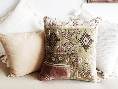 Vintage Moroccan Wool Cushion