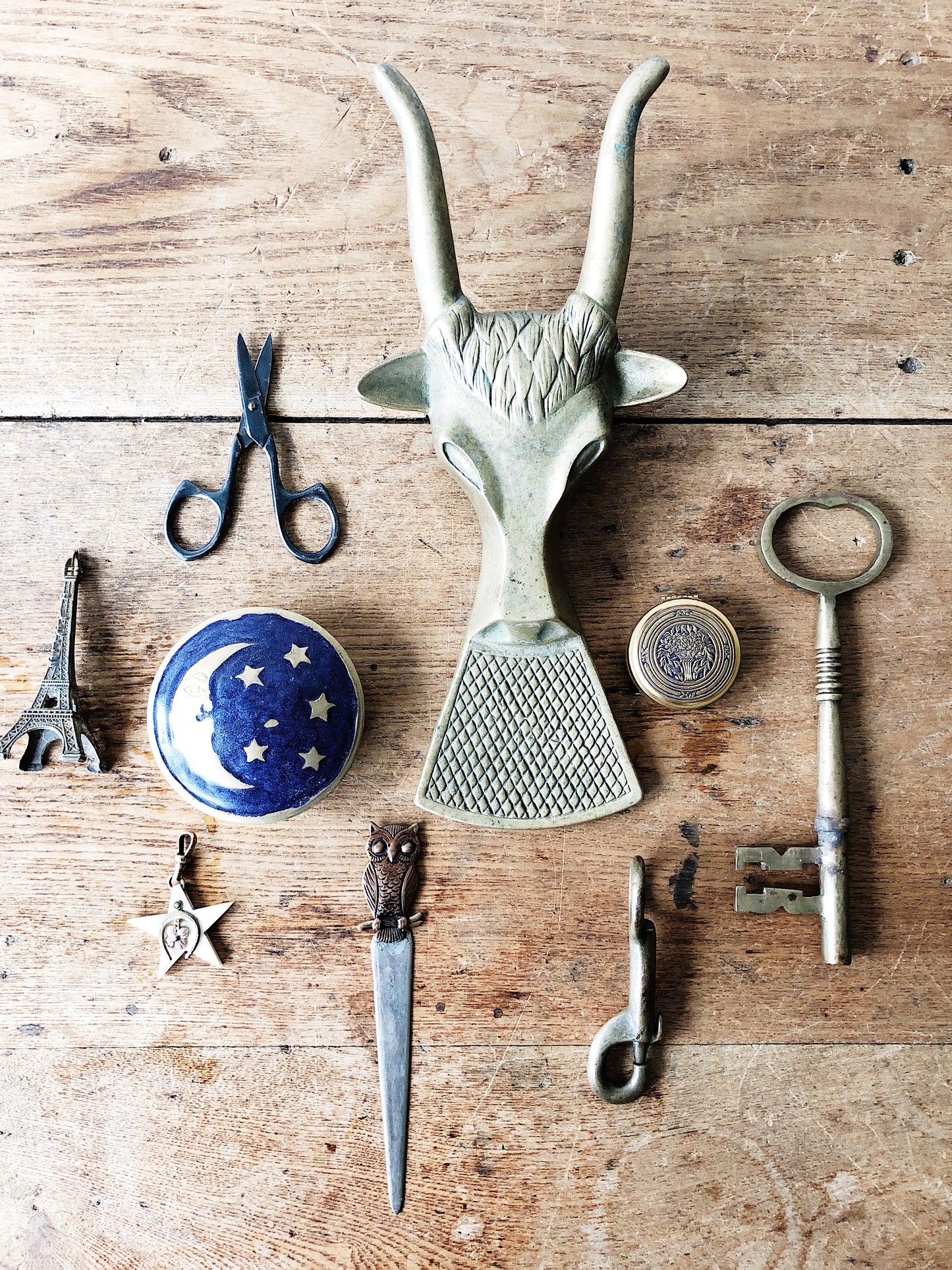 Vintage Brass Boot Jack