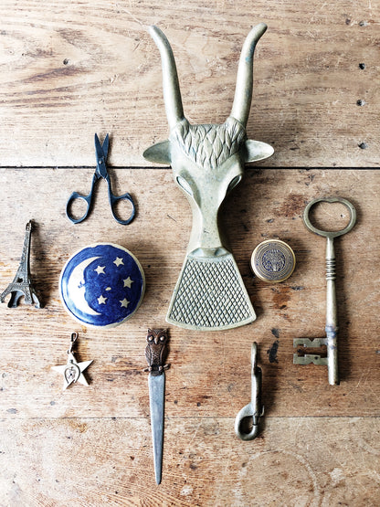 Vintage Brass Boot Jack