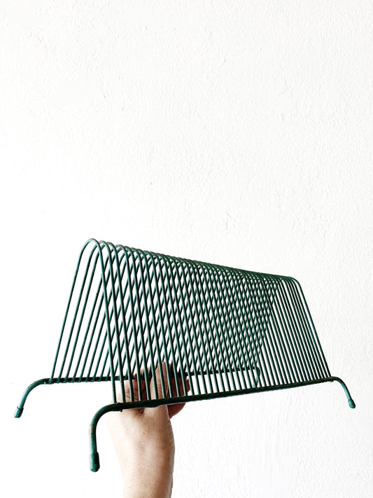 Mid Century Metal Record/File Rack
