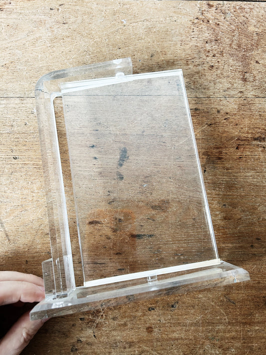 Lucite Picture Frame
