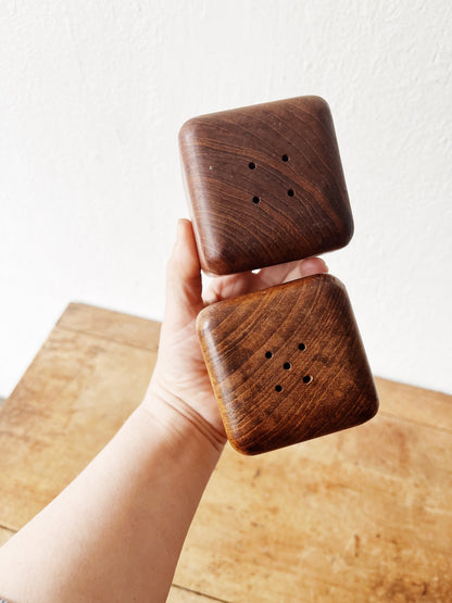 Danish Modern Teak Shakers