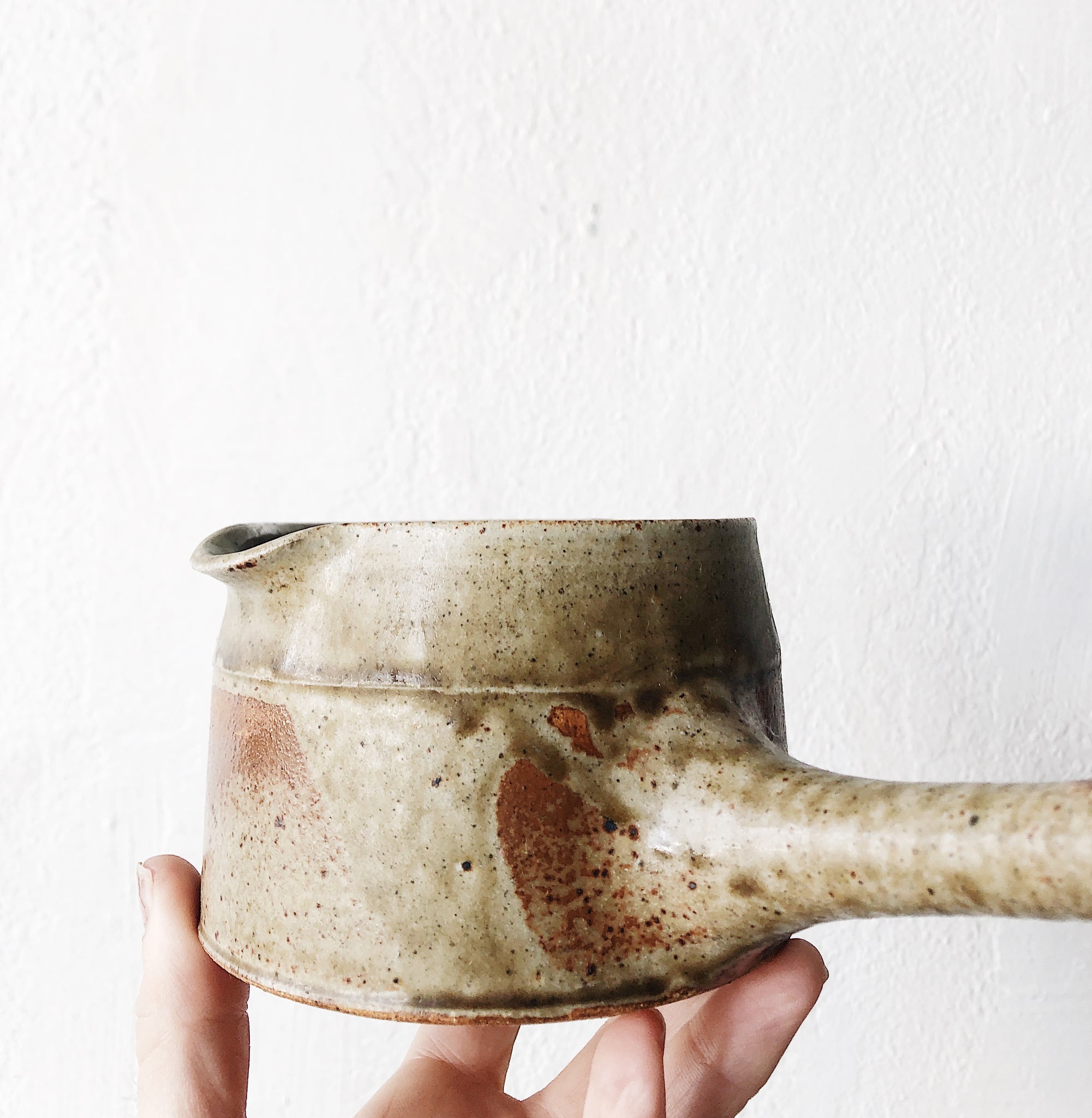 Vintage Ceramic Turkish Coffee Pot / Pourer
