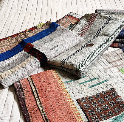 Vintage Kantha Quilt