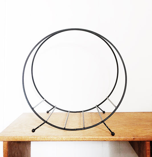 Mid Century Hoop Rack