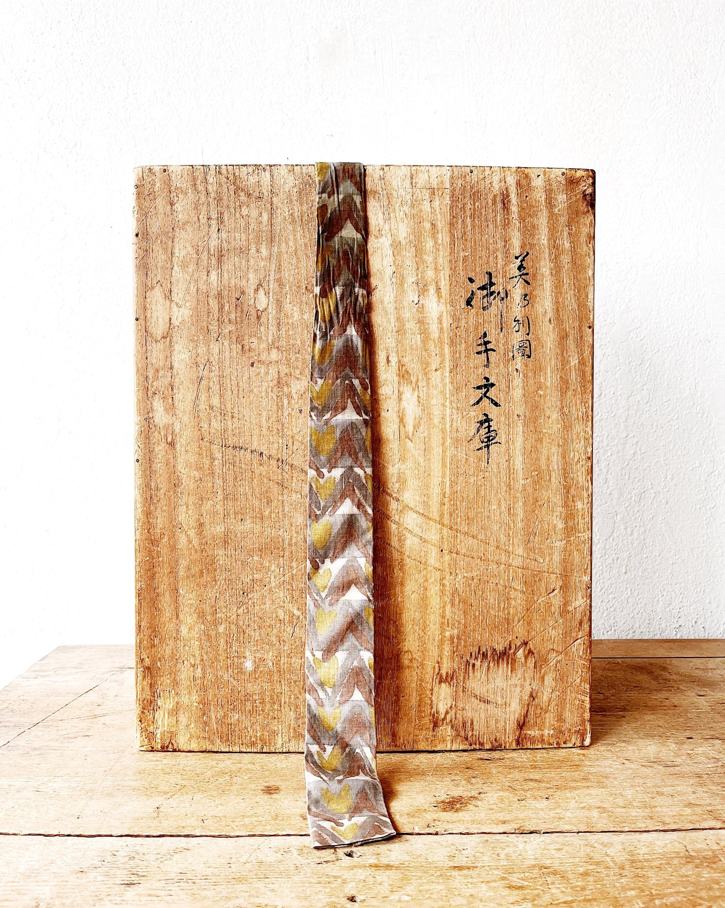 Antique Japanese Kimono Box